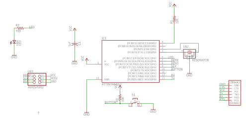 Switch with Resistor Schematic
